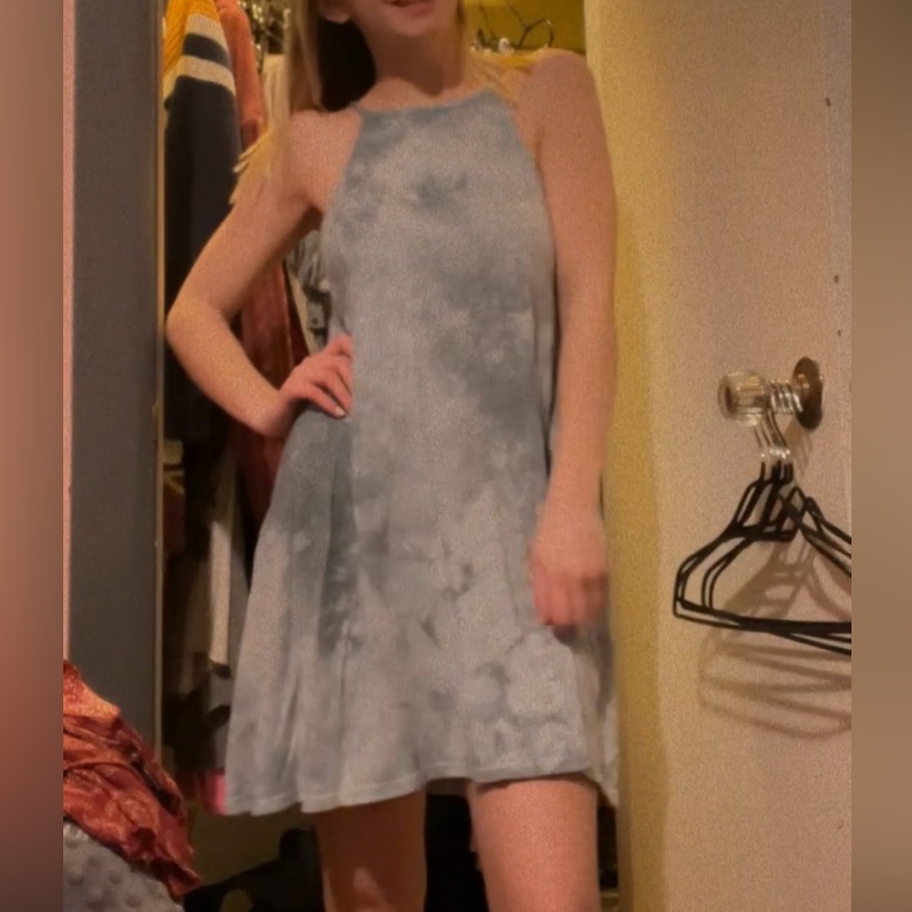 Tie-Dye Sleeveless Dress